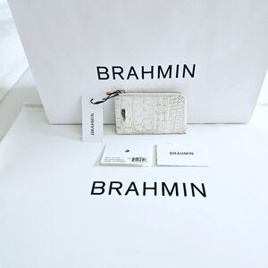 NWT Brahmin COCONUT MILK Lennon Wallet